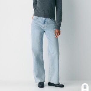 Aritiza Denim Forum The Farrah Hi-Rise Wide Jean